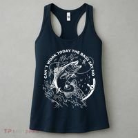 Can't Work Today The Bass Say No Women's Tank Top thumb 3