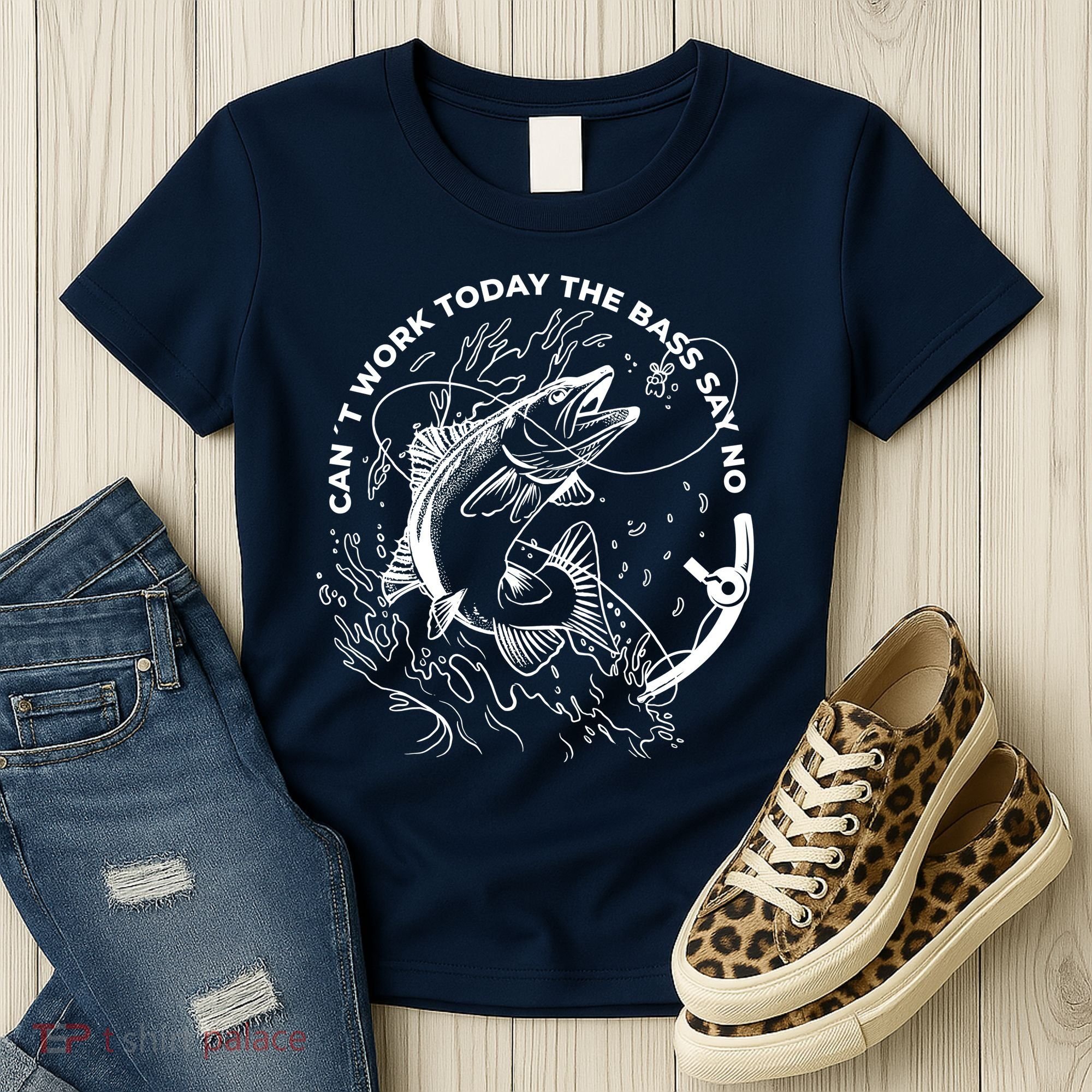 Can't Work Today The Bass Say No Women's T-Shirt