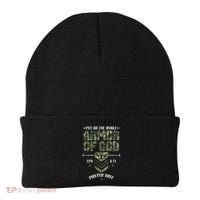 Camo Armor Of God Christians Religious Camouflage Beanie thumb 0