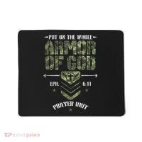 Camo Armor Of God Christians Religious Camouflage Mousepad thumb 0