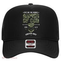 Camo Armor Of God Christians Religious Camouflage Hat thumb 0