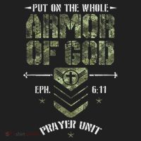 Camo Armor Of God Christians Religious Camouflage Hat thumb 2
