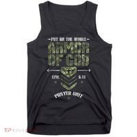 Camo Armor Of God Christians Religious Camouflage Tank Top thumb 0