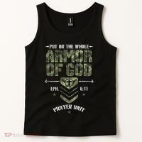 Camo Armor Of God Christians Religious Camouflage Tank Top thumb 2