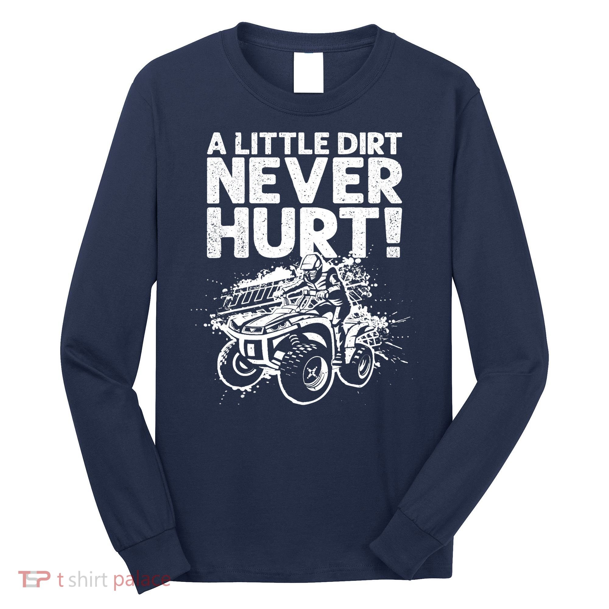Cool ATV Off Road 4 Wheeler Bike Quad Racing Long Sleeve Shirt