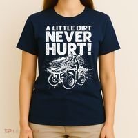 Cool ATV Off Road 4 Wheeler Bike Quad Racing T-Shirt thumb 4