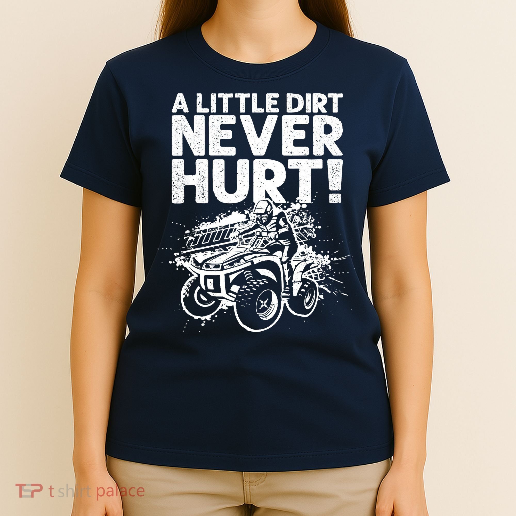 Cool ATV Off Road 4 Wheeler Bike Quad Racing T-Shirt