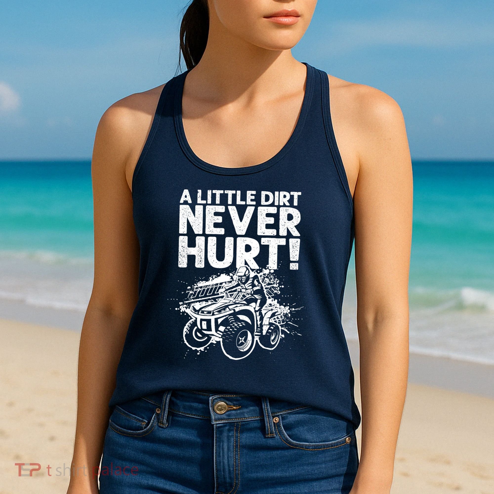Cool ATV Off Road 4 Wheeler Bike Quad Racing Women's Tank Top