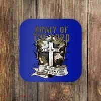 Camo Armor Of God Christians Religious Camouflage Gift Coaster thumb 0