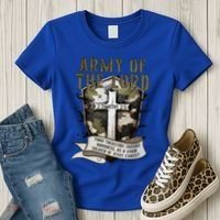 Camo Armor Of God Christians Religious Camouflage Gift Women's T-Shirt thumb 3