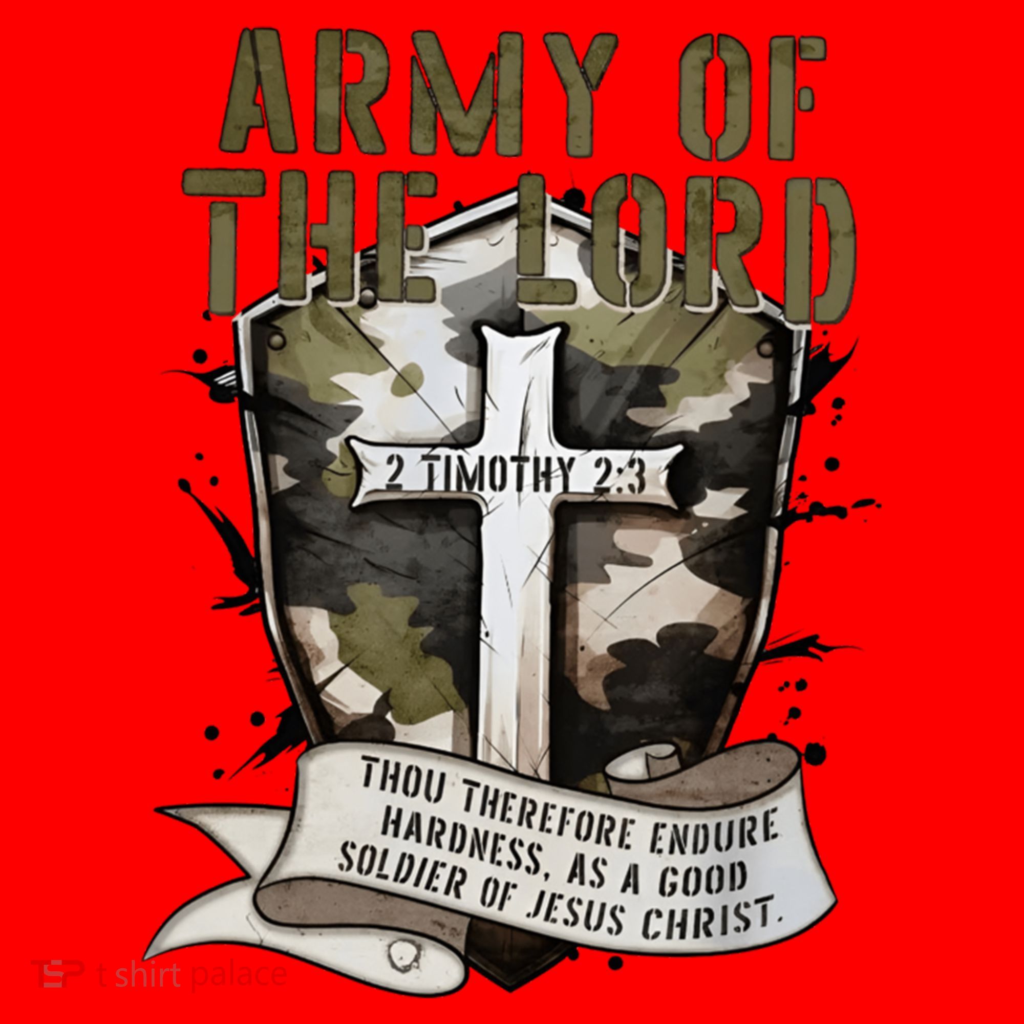 Camo Armor Of God Christians Religious Camouflage Gift Santa Hat