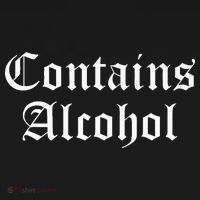 Contains Alcohol Old English Style Beer Wine Lover Women's Hoodie thumb 2
