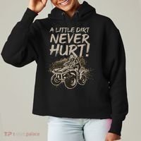 Cool Atv Off Road 4 Wheeler Bike Quad Racing Ladies Heavyweight Boxy Pullover Hoodie thumb 0
