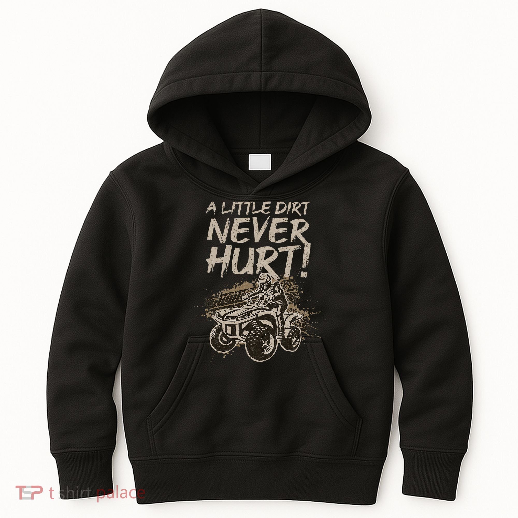 Cool Atv Off Road 4 Wheeler Bike Quad Racing Kids Hoodie