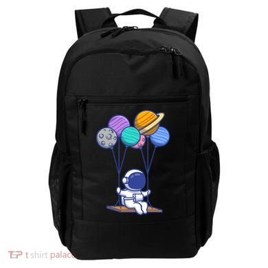 Cute Astronaut On Balloon Swing Backpack