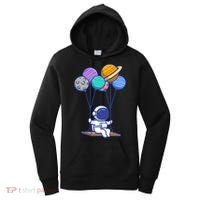 Cute Astronaut On Balloon Swing Women's Hoodie thumb 0