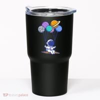 Cute Astronaut On Balloon Swing Tumbler thumb 0