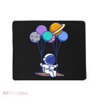 Cute Astronaut On Balloon Swing Mousepad thumb 0