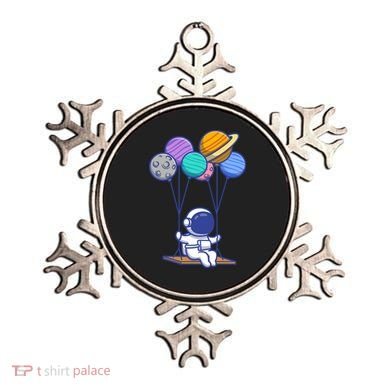 Cute Astronaut On Balloon Swing Ornament