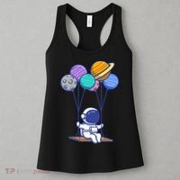 Cute Astronaut On Balloon Swing Women's Tank Top thumb 3