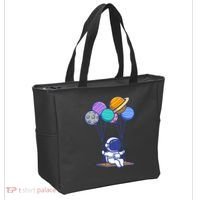 Cute Astronaut On Balloon Swing Tote Bag thumb 2