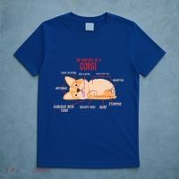 Corgi: Anatomy Of A Corgi Funny Dog Owner Gift T-Shirt thumb 5