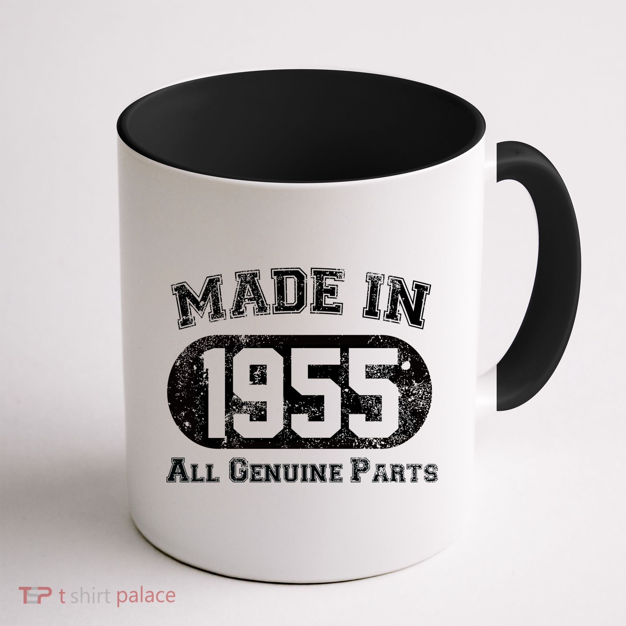 Custom AI Personalized Birthday Year Made In 19XX All Genuine Parts Coffee Mug