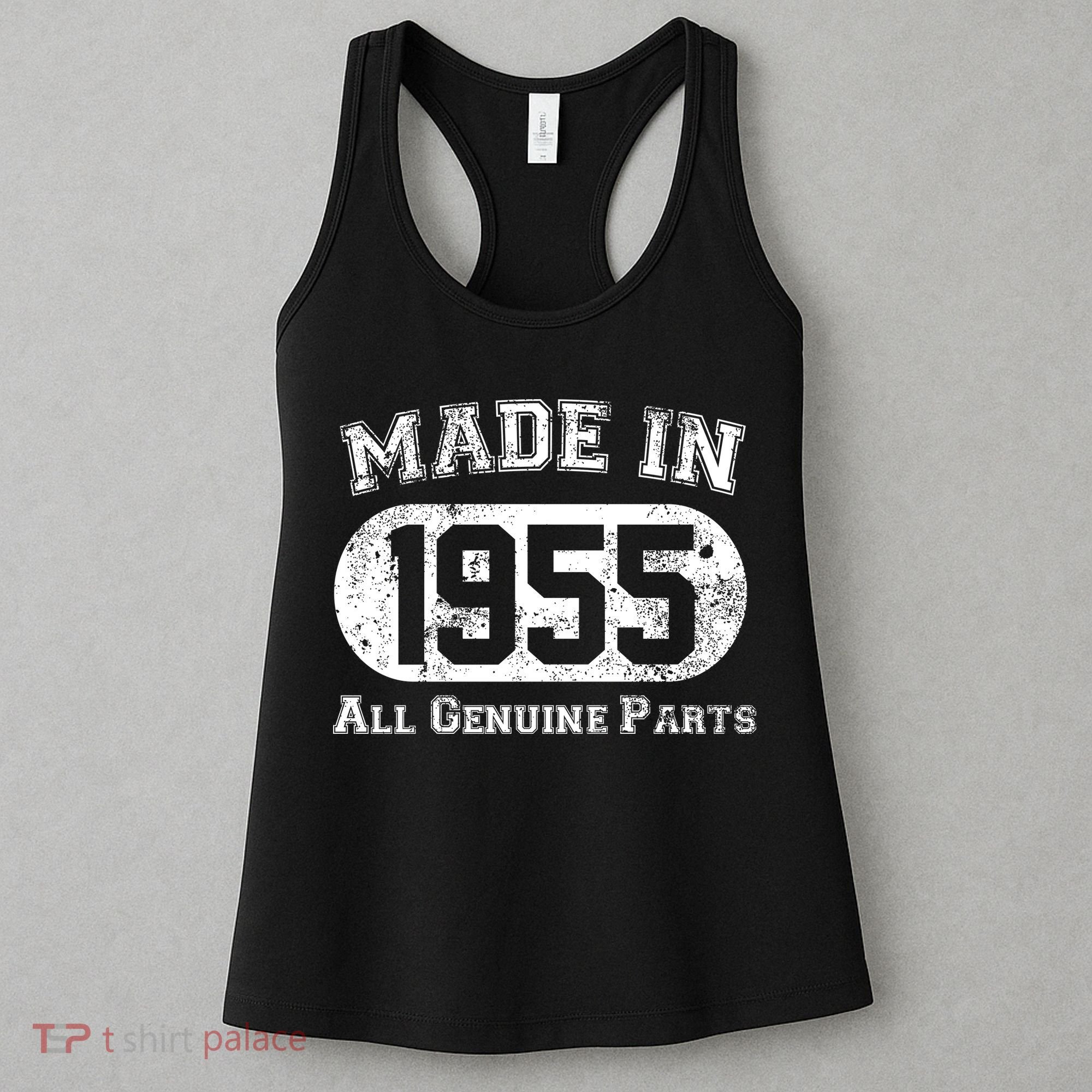 Custom AI Personalized Birthday Year Made In 19XX All Genuine Parts Women's Tank Top