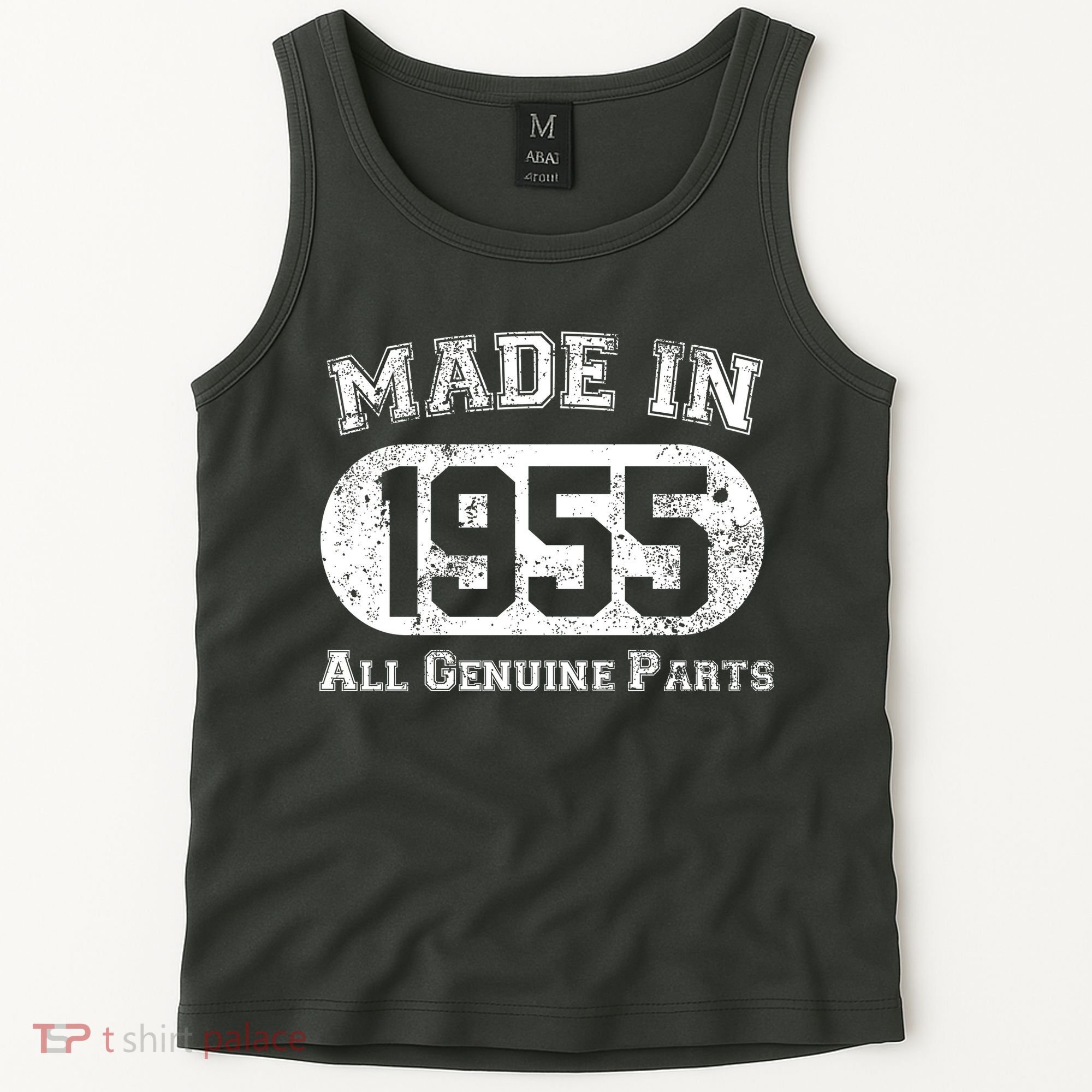 Custom AI Personalized Birthday Year Made In 19XX All Genuine Parts Tank Top