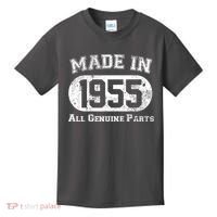 Custom AI Personalized Birthday Year Made In 19XX All Genuine Parts Kids T-Shirt thumb 0