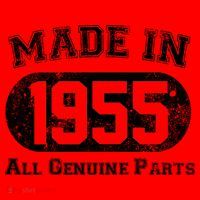 Custom AI Personalized Birthday Year Made In 19XX All Genuine Parts Santa Hat thumb 1