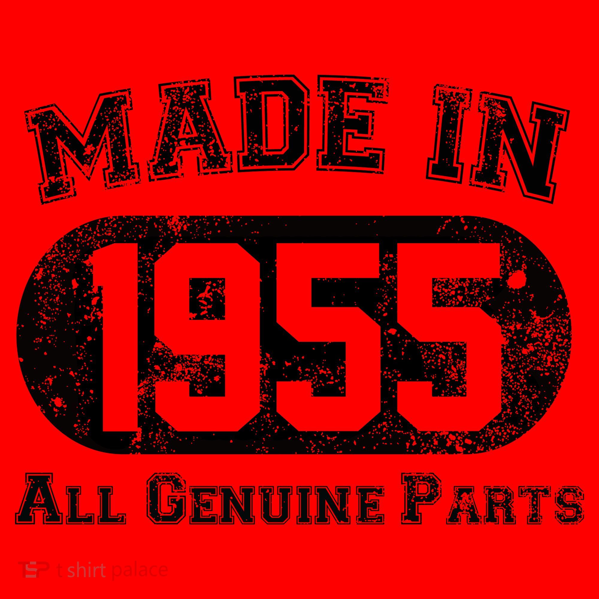 Custom AI Personalized Birthday Year Made In 19XX All Genuine Parts Santa Hat