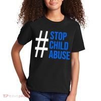 Child Abuse Prevention Awareness Blue Boho Rainbow Pinwheel Kids T-Shirt thumb 2