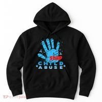 Child Abuse Prevention Awareness Month April Blue Ribbon Hoodie thumb 0