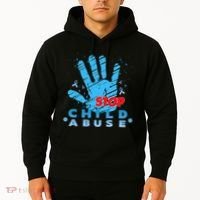 Child Abuse Prevention Awareness Month April Blue Ribbon Hoodie thumb 2