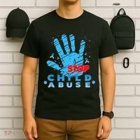 Child Abuse Prevention Awareness Month April Blue Ribbon T-Shirt thumb 6