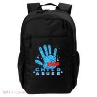 Child Abuse Prevention Awareness Month April Blue Ribbon Backpack thumb 0
