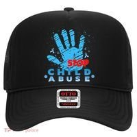 Child Abuse Prevention Awareness Month April Blue Ribbon Hat thumb 0