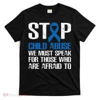 Child Abuse Prevention Awareness Month Blue Ribbon Butterfly T-Shirt thumb 0