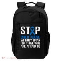 Child Abuse Prevention Awareness Month Blue Ribbon Butterfly Backpack thumb 0