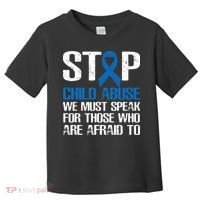 Child Abuse Prevention Awareness Month Blue Ribbon Butterfly Toddler T-Shirt thumb 0