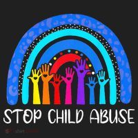 Child Abuse Prevention Awareness Month Blue Ribbon Cat Beanie thumb 2