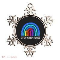 Child Abuse Prevention Awareness Month Blue Ribbon Cat Ornament thumb 0