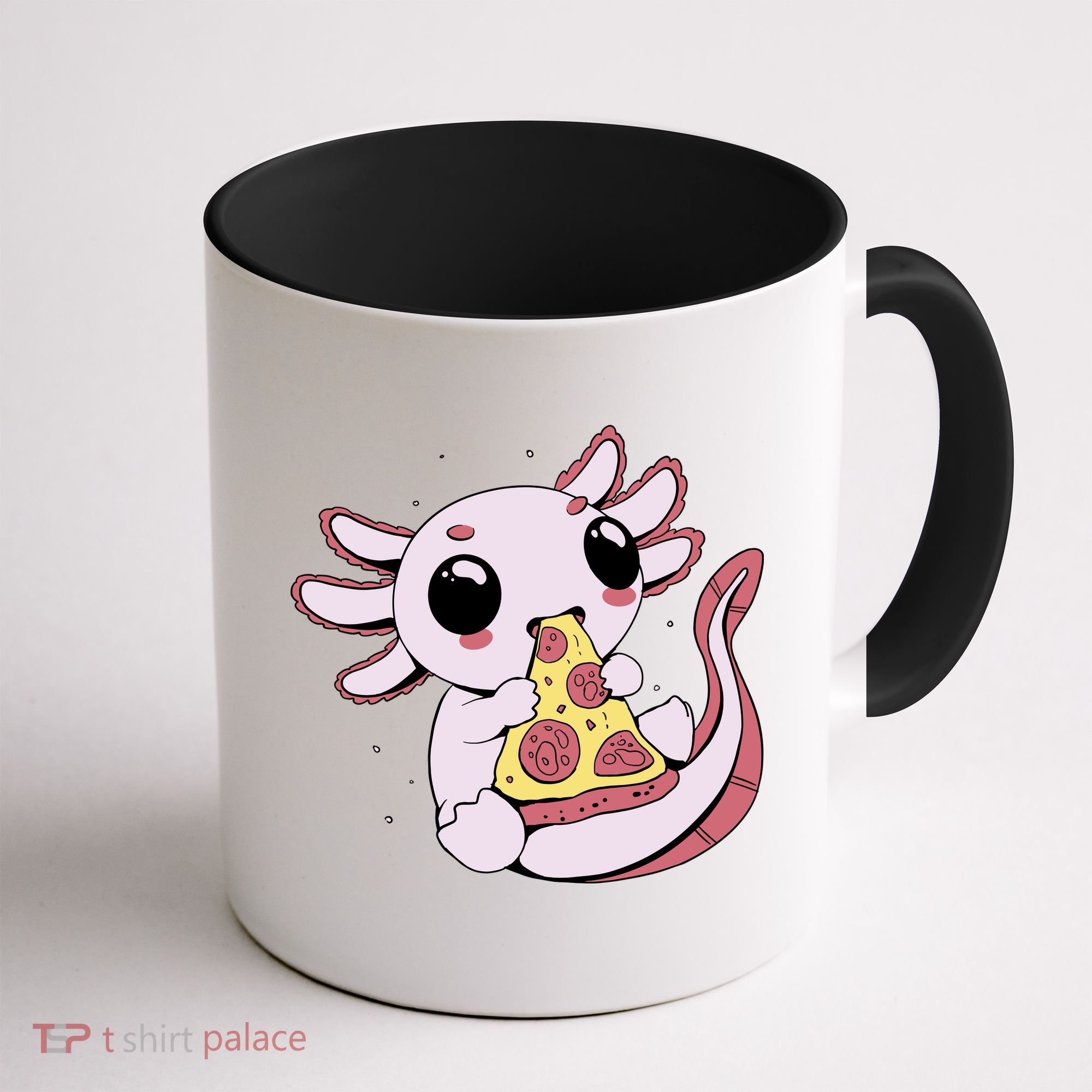 Cute Axolotl Pizza Lover Coffee Mug