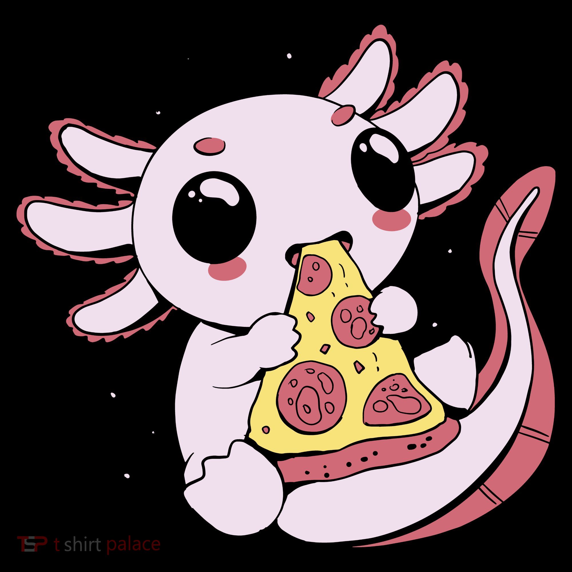 Cute Axolotl Pizza Lover Coffee Mug