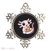 Cute Axolotl Pizza Lover Ornament thumb 0