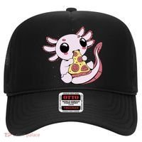 Cute Axolotl Pizza Lover Hat thumb 0