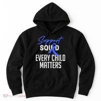 Child Abuse Prevention Awareness Month Blue Ribbon Trex Hoodie thumb 0