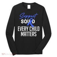 Child Abuse Prevention Awareness Month Blue Ribbon Trex Long Sleeve Shirt thumb 0