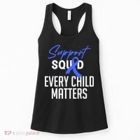 Child Abuse Prevention Awareness Month Blue Ribbon Trex Women's Tank Top thumb 0